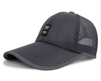 Long Brim Mesh Cover Baseball Hat
