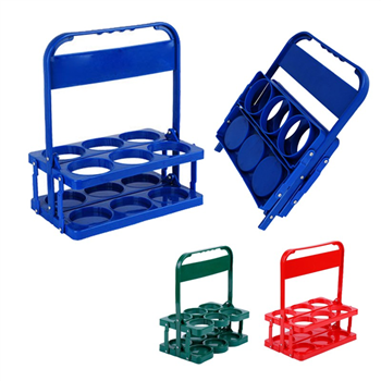 Foldable 6-pack Beer Bottle Bucket Holder 