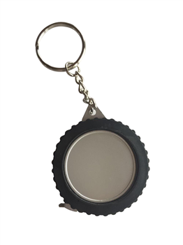 Tyre Shape Tape Measure W/Key Ring（Steel Tape)