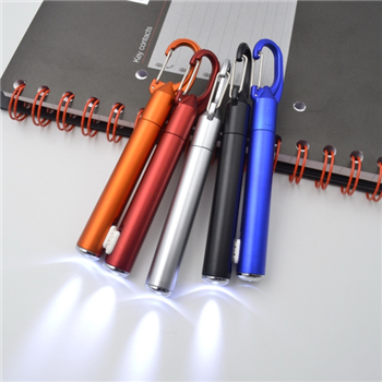 Multifunction Ball Pen with Light and Key Buckle