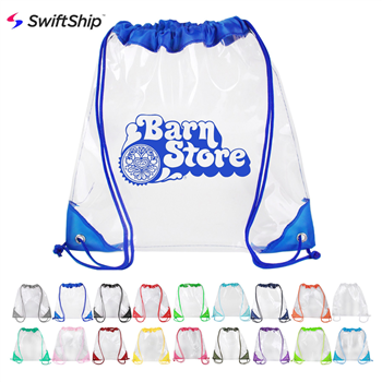 Clear Drawstring Bags