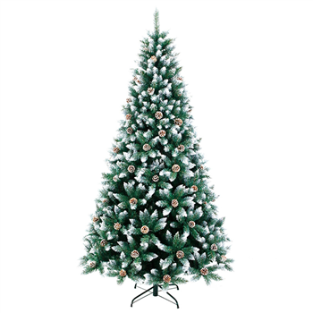 Snow Pine Cone Christmas Tree