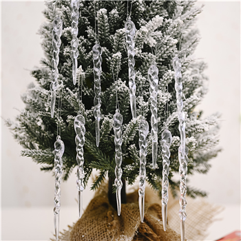 Christmas Artificial Icicle Pendant