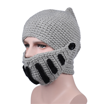 Knitted Mask Hat