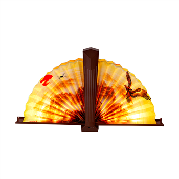 Fan Shape USB Rechargeable Table Lamp