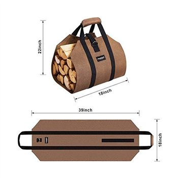 Firewood Storage Bag
