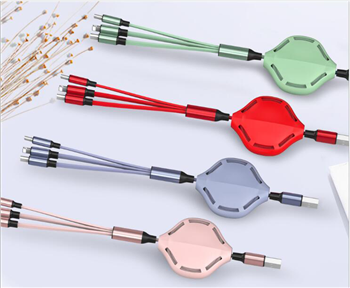 3 in 1 Retractable Charging Cable 