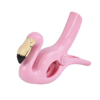Flamingo Beach Towel Clips