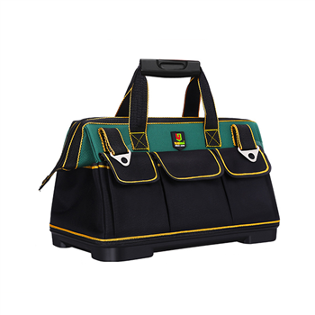 Deluxe 17" Tool Tote Bag With Molded Base