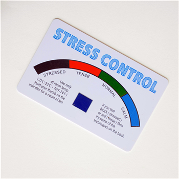 Stress Mood Test Card