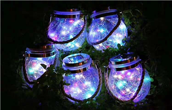 Solar Glass Light