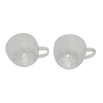 Double Wall Glass Mug