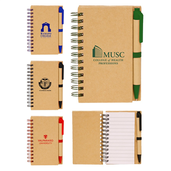 Recycled Jotter Notepad Notebook With Pen