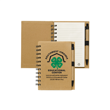 Recycled Jotter Notepad Notebook With Pen