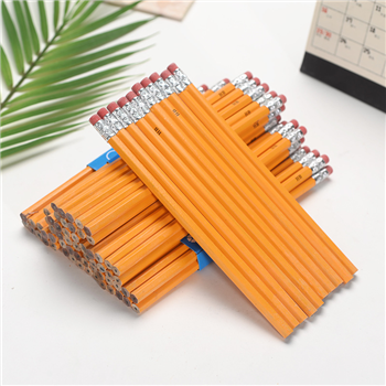 Round Shape Pencil With Eraser