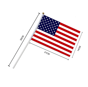 American Independence Day Hand Flag