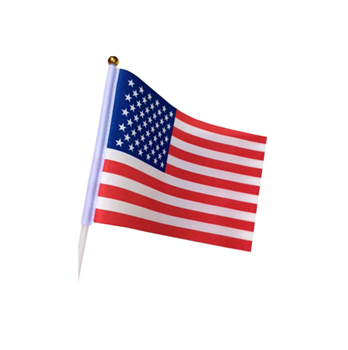 American Independence Day Hand Flag