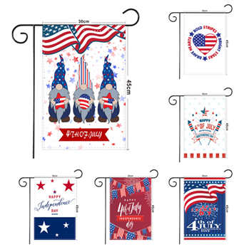 American Independence Day Garden Flag