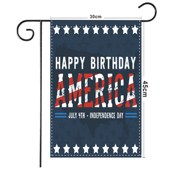 American Independence Day Garden Flag