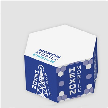 Hexagon Post-it Cube Notes