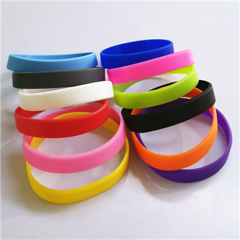 Screen Printed Silicone Wristband