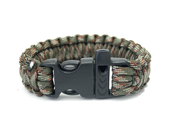 Paracord Bracelet With Whistle