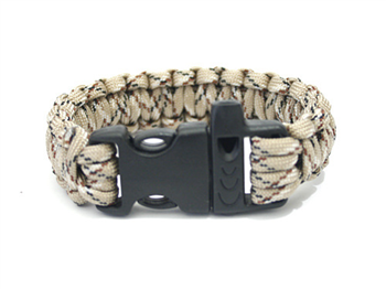 Paracord Bracelet With Whistle