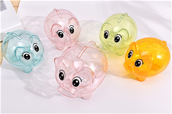 Transparent Piggy Bank