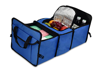 Folding Organizer With Cooler Bag