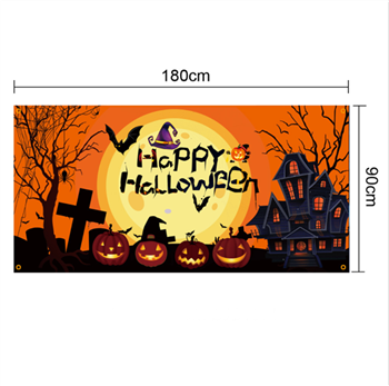 70"*35" Halloween Banner