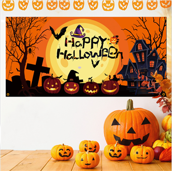 70"*35" Halloween Banner