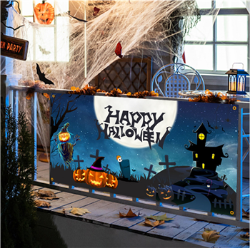 70"*35" Halloween Banner