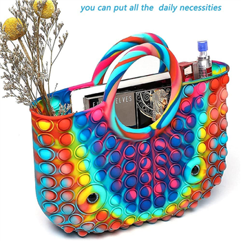 Push Pop Fidget Toys Handbag