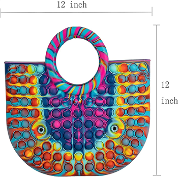 Push Pop Fidget Toys Handbag