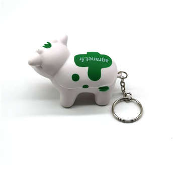 Milk Cow Stress Key Chain