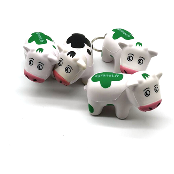 Milk Cow Stress Key Chain