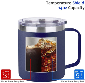 Vacuum Insulated Camping Mug with Lid