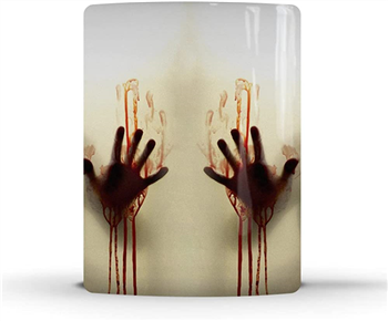 11 OZ Heat Sensitive Color Changing Walking Corpse Horror Coffee Mugs