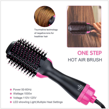 One-Step Hair Dryer And  Hot Air Brush