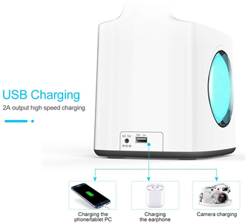 Study LED Desk Lamp with USB Charging port