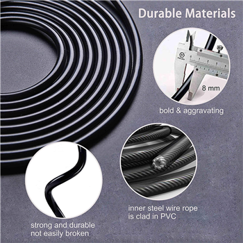 2 in 1 Cordless Indoor Jump Rope with Two Balls for Narrow Space