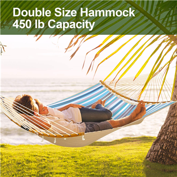 Double Hammock Swing Quilted Fabric