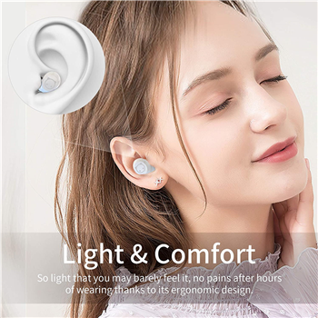 Cute Kittycat Cartoon Design in-Ear TWS Wireless Earset with Dual Micphone