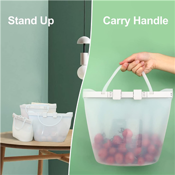 Reusable Silicone Food Storage Bag