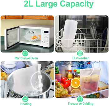 Reusable Silicone Food Storage Bag