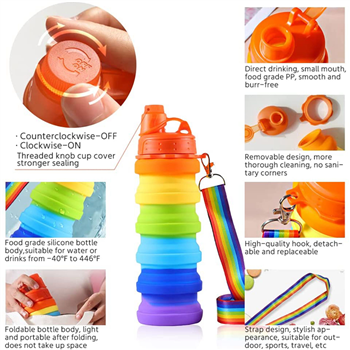 Silicone Folding Bottle