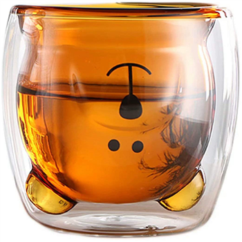 Old Fashioned Glasses Cute Bear Cups