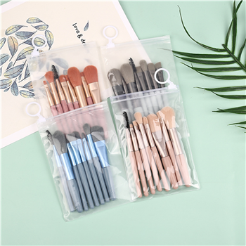 8pcs Mini Makeup Brush PVC bag