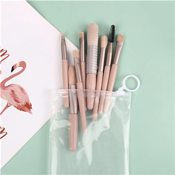 8pcs Mini Makeup Brush PVC bag