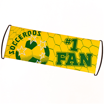 Polyester Hand Held Scroll Banner